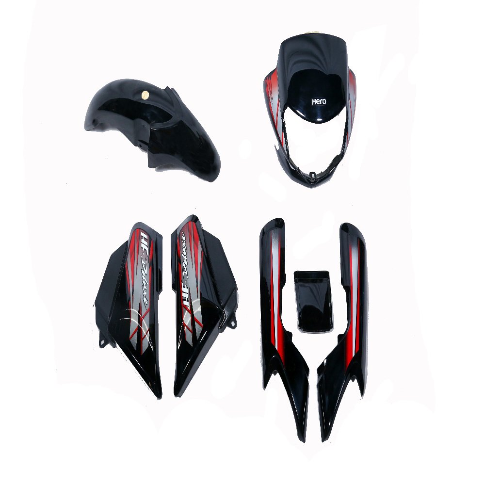 Full Kit fit for Hero HF-DLX Old - 2014 Model (Black Red)
