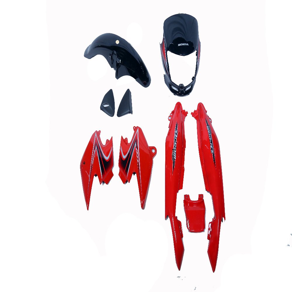 Full Kit fit for Honda Dream Yuga (Black Red)